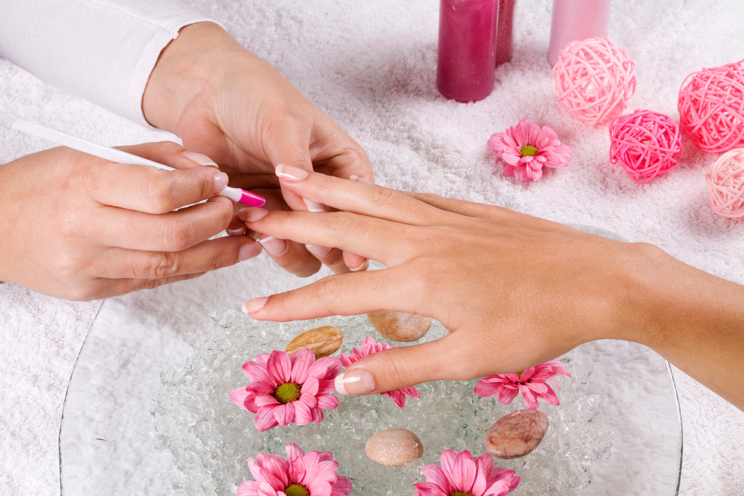 Manicure and pedicure spa