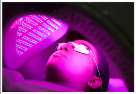 Tratamiento hidratante y led therapy